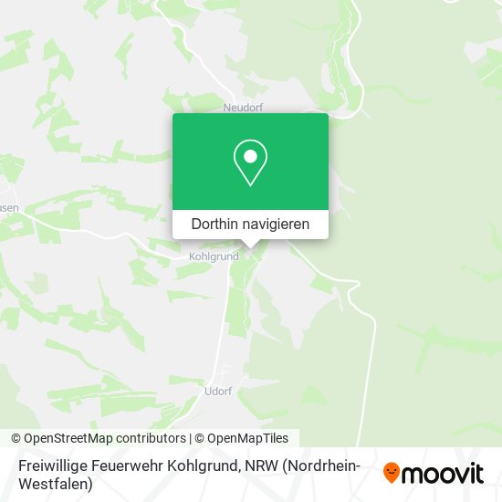 Freiwillige Feuerwehr Kohlgrund Karte