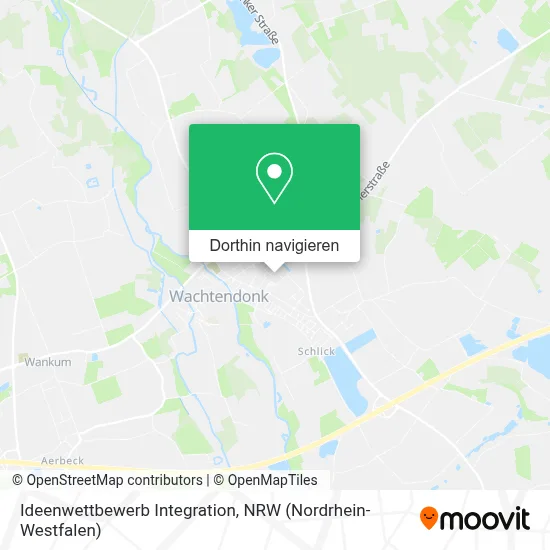 Ideenwettbewerb Integration Karte