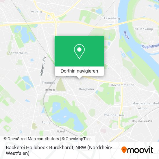 Bäckerei Hollubeck Burckhardt Karte