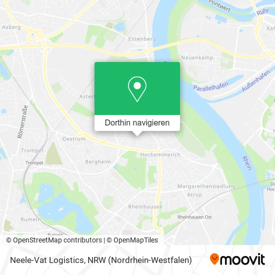 Neele-Vat Logistics Karte