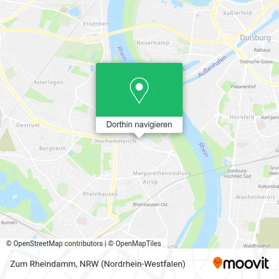 Zum Rheindamm Karte