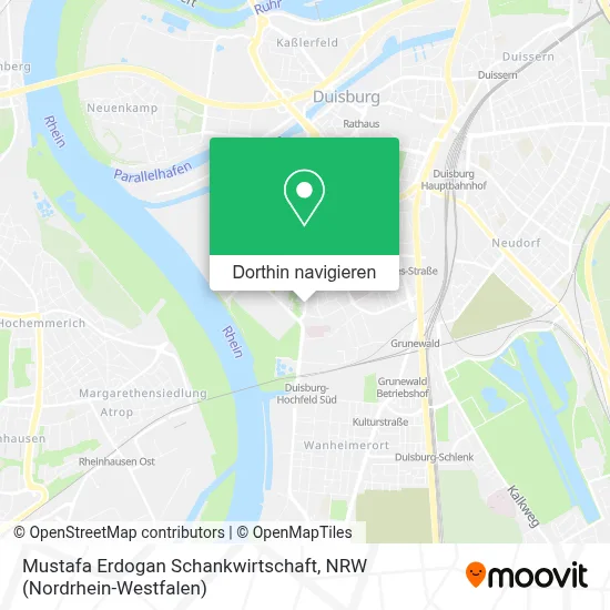 Mustafa Erdogan Schankwirtschaft Karte