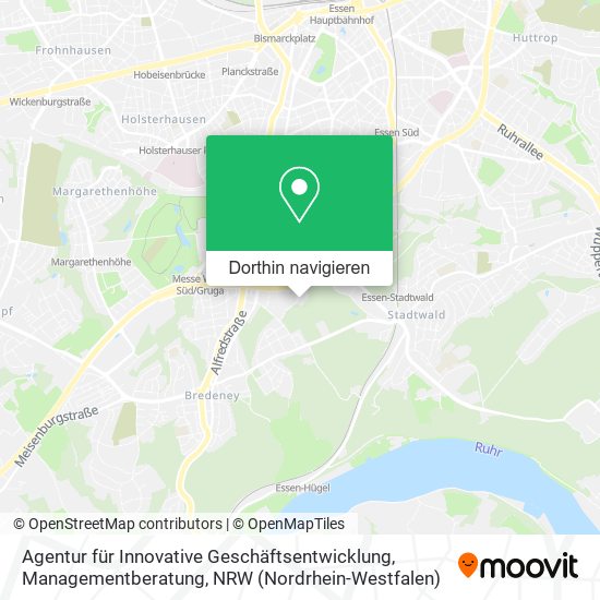 Agentur für Innovative Geschäftsentwicklung, Managementberatung Karte