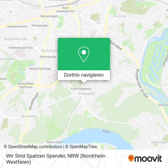 Wir Sind Spatzen Spender Karte