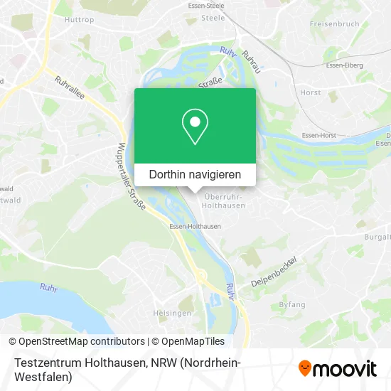 Testzentrum Holthausen Karte