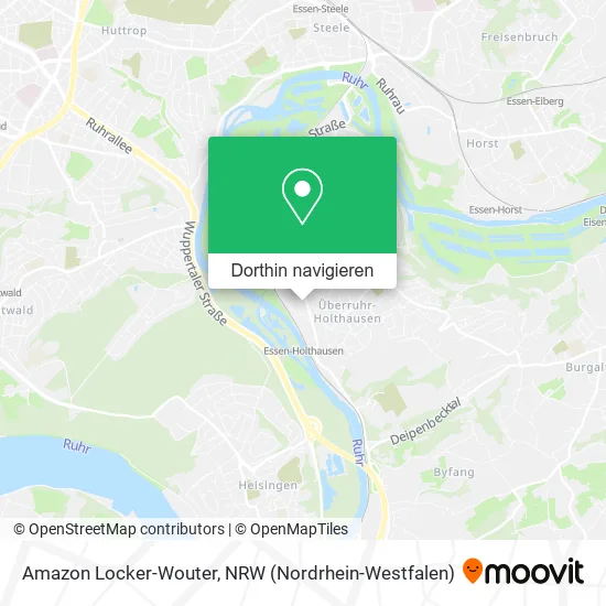 Amazon Locker-Wouter Karte