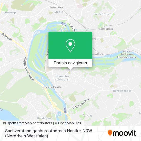 Sachverständigenbüro Andreas Hantke Karte