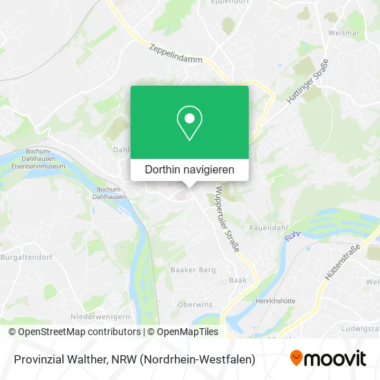 Provinzial Walther Karte