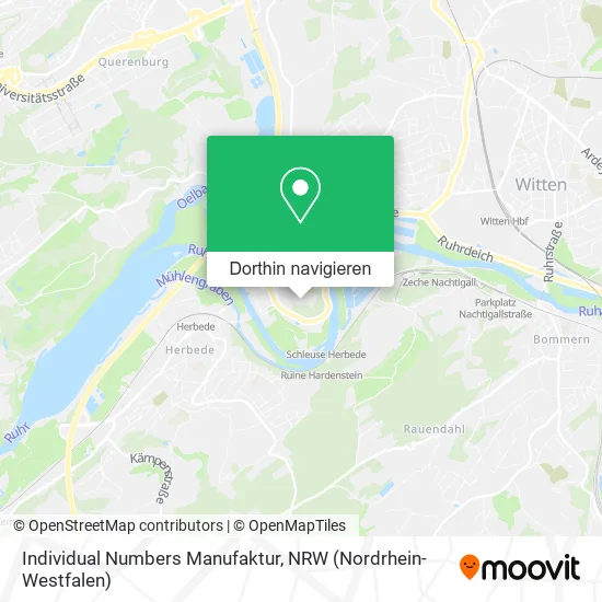 Individual Numbers Manufaktur Karte