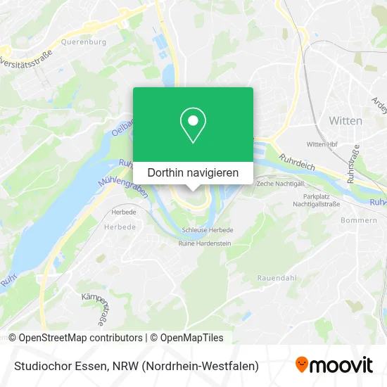 Studiochor Essen Karte