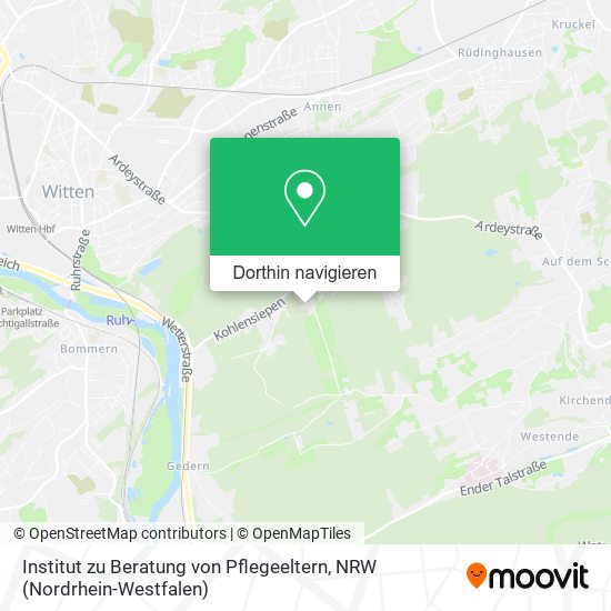 Institut zu Beratung von Pflegeeltern Karte