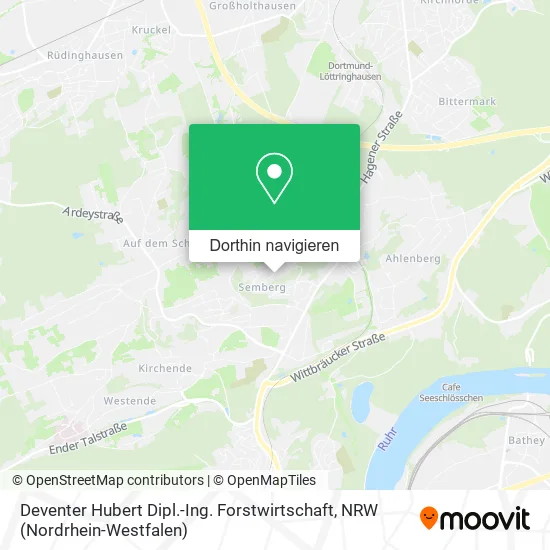 Deventer Hubert Dipl.-Ing. Forstwirtschaft Karte