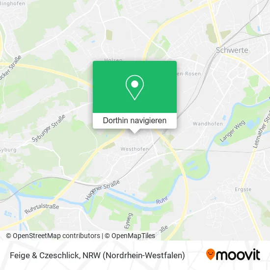 Feige & Czeschlick Karte