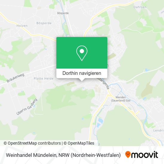 Weinhandel Mündelein Karte