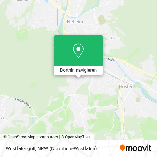 Westfalengrill Karte