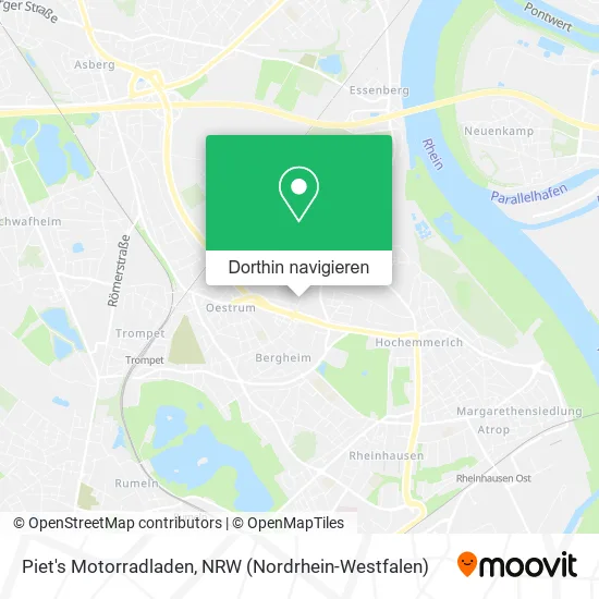 Piet's Motorradladen Karte