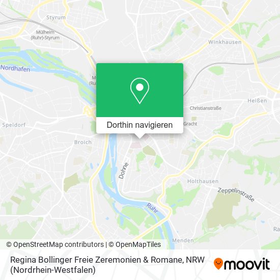 Regina Bollinger Freie Zeremonien & Romane Karte
