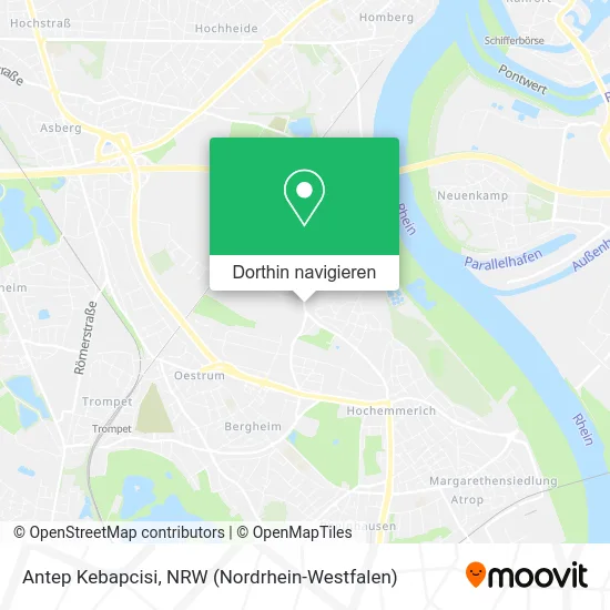 Antep Kebapcisi Karte