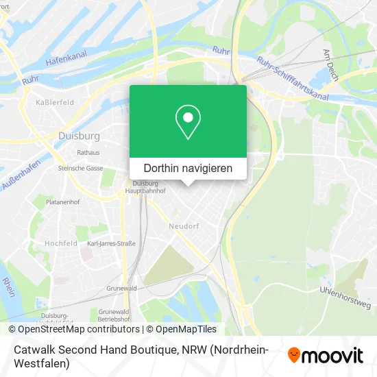 Catwalk Second Hand Boutique Karte