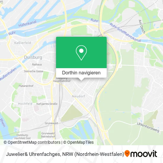 Juwelier& Uhrenfachges Karte