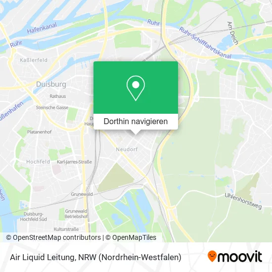 Air Liquid Leitung Karte