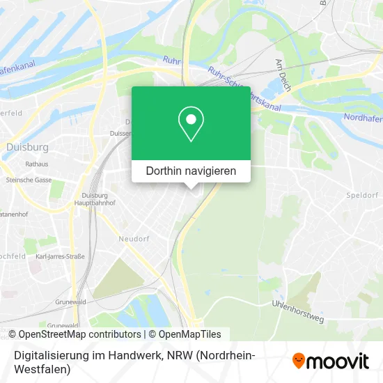 Digitalisierung im Handwerk Karte