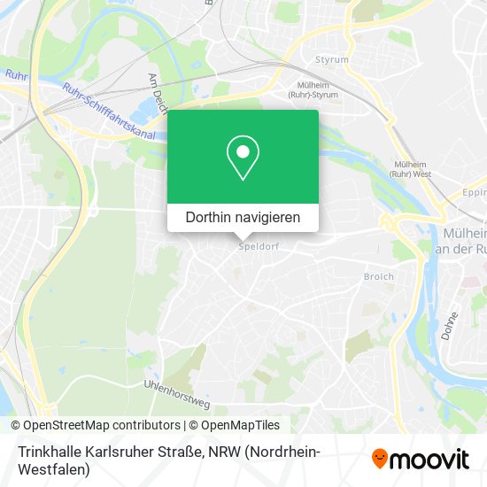 Trinkhalle Karlsruher Straße Karte