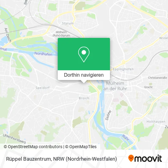 Rüppel Bauzentrum Karte
