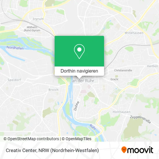 Creativ Center Karte