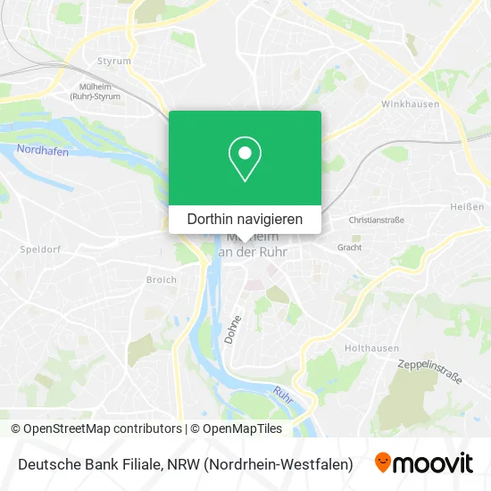 Deutsche Bank Filiale Karte