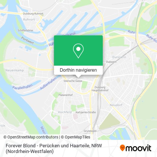 Forever Blond - Perücken und Haarteile Karte