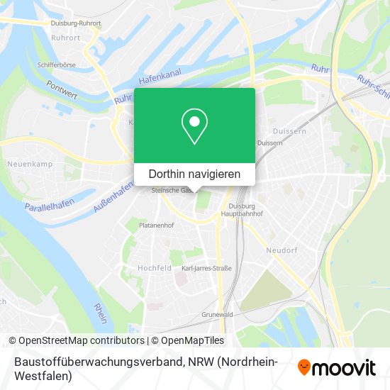 Baustoffüberwachungsverband Karte