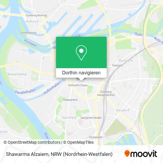 Shawarma Alzaiem Karte