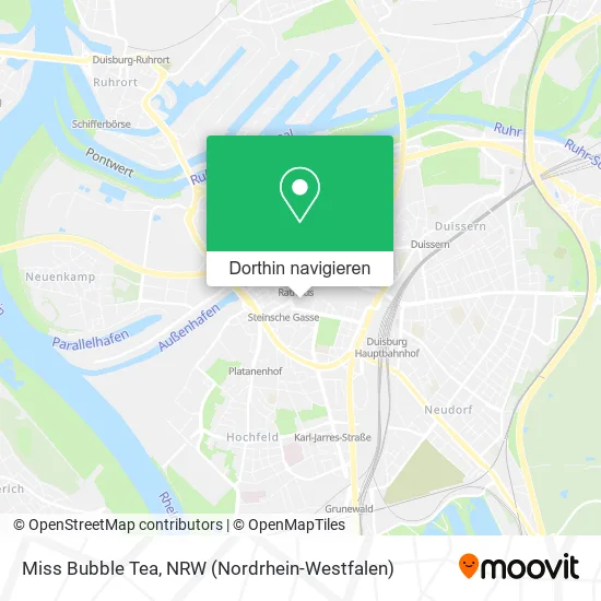 Miss Bubble Tea Karte