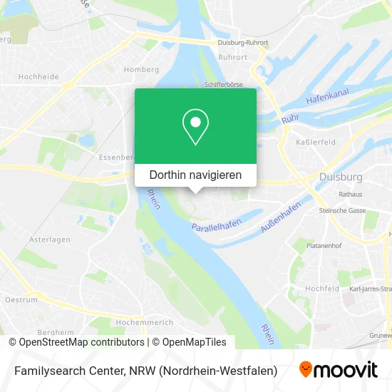 Familysearch Center Karte