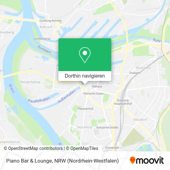 Piano Bar & Lounge Karte