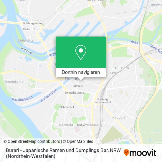 Burari - Japanische Ramen und Dumplings Bar Karte