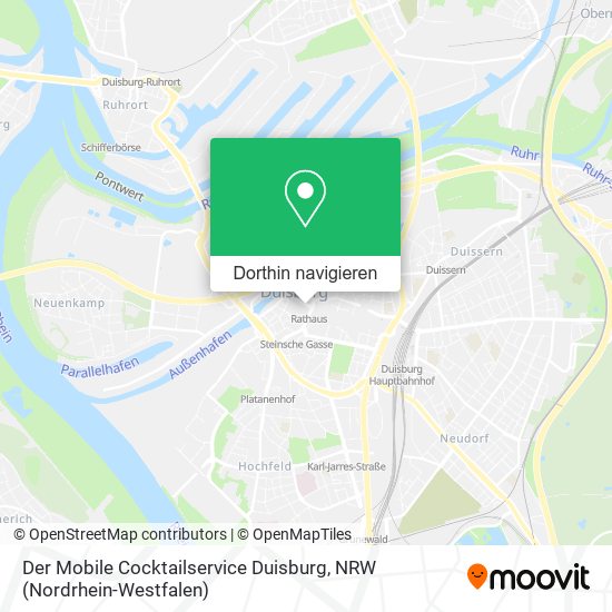 Der Mobile Cocktailservice Duisburg Karte