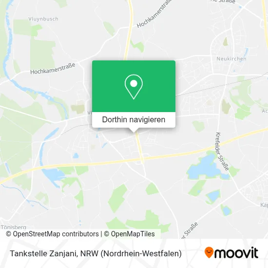 Tankstelle Zanjani Karte