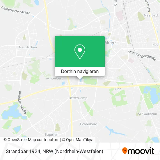 Strandbar 1924 Karte