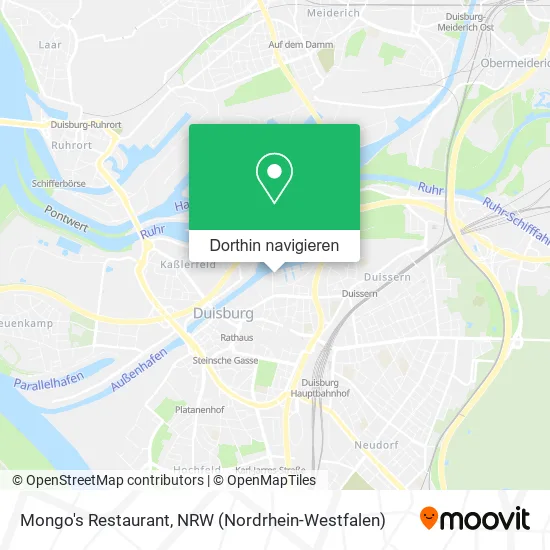 Mongo's Restaurant Karte