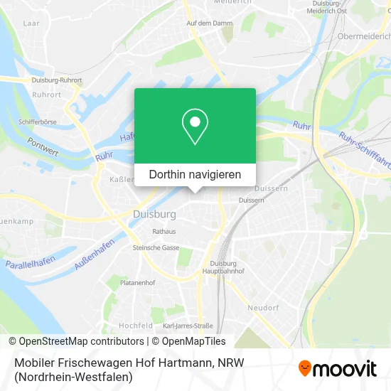 Mobiler Frischewagen Hof Hartmann Karte