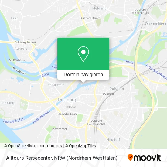 Alltours Reisecenter Karte