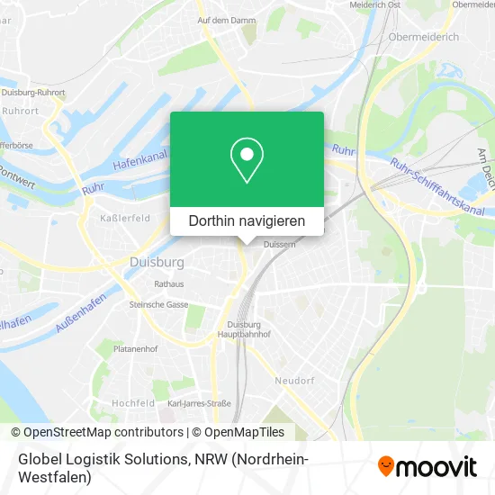 Globel Logistik Solutions Karte