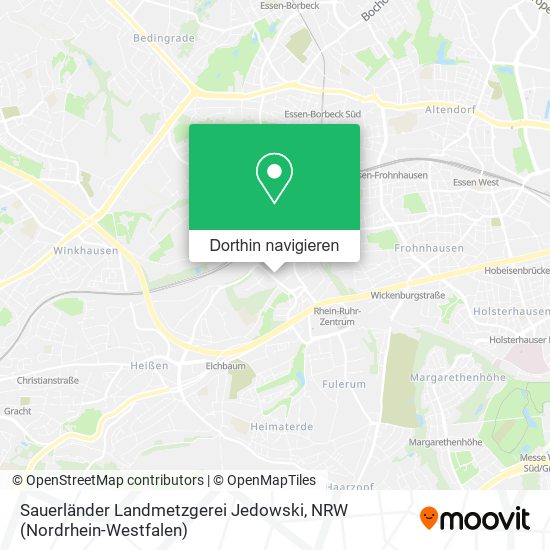 Sauerländer Landmetzgerei Jedowski Karte
