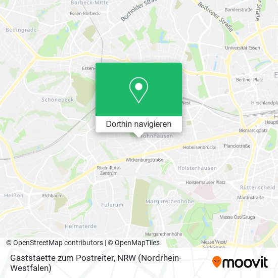 Gaststaette zum Postreiter Karte