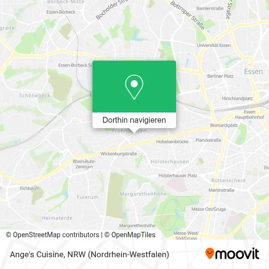 Ange's Cuisine Karte
