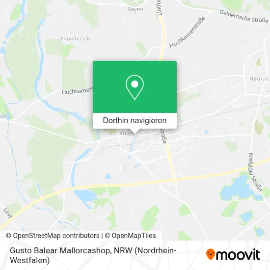 Gusto Balear Mallorcashop Karte