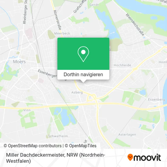 Miller Dachdeckermeister Karte