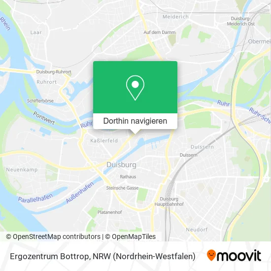 Ergozentrum Bottrop Karte